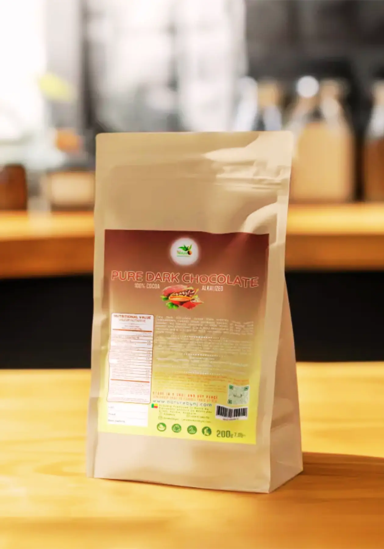 Pure Dark Chocolate: A Nutrient-Rich, Alkalized Delight