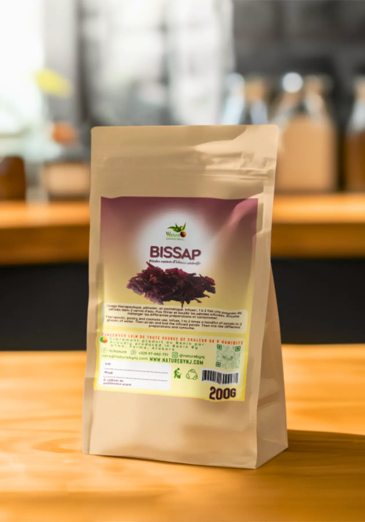 Roselle – Premium Organic Hibiscus Tea Leaves